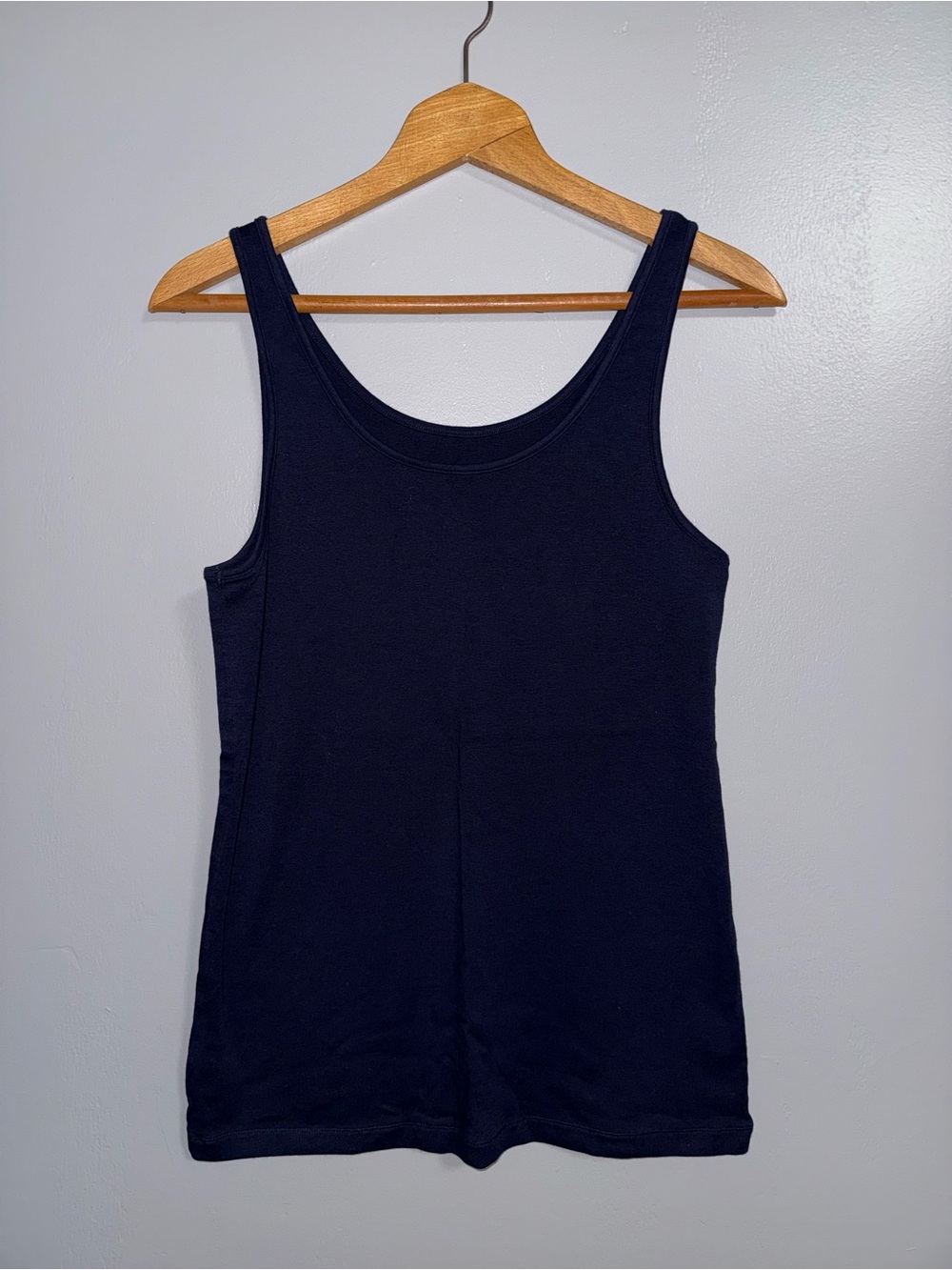 a new day Navy Scoop Neck Tank Top - Sleeveless Casual Tank